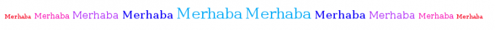 FONT Tag