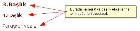 Cssin Html İ&ccedil;erisinde Kullanım Şekilleri, Puseduo Class &Ouml;rnekleri
