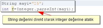 Tipler Ve Tip D&ouml;n&uuml;ş&uuml;m&uuml;n&uuml;n Java Uygulaması İle Anlatımı
