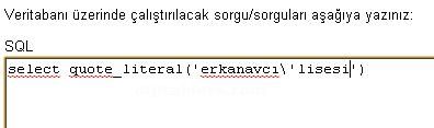 Postgressql Veri Tabanında String Fonksiyonları