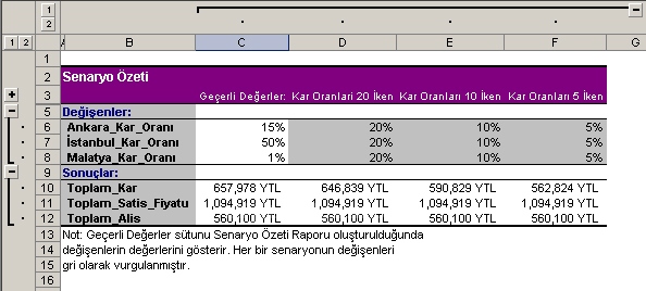 Senaryolar