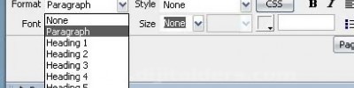 Dreamweaver ve Metinler (Texts)
