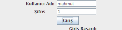 Java Applet ile Veri Tabanı Bağlantısı