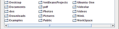 Java Applet JFileChooser