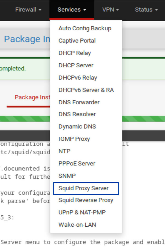 Pfsense Squid ve SquidGuard Paketlerinin Kurulması 2025