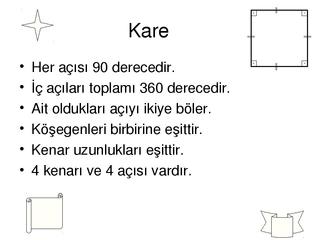 Geometrik Şekiller